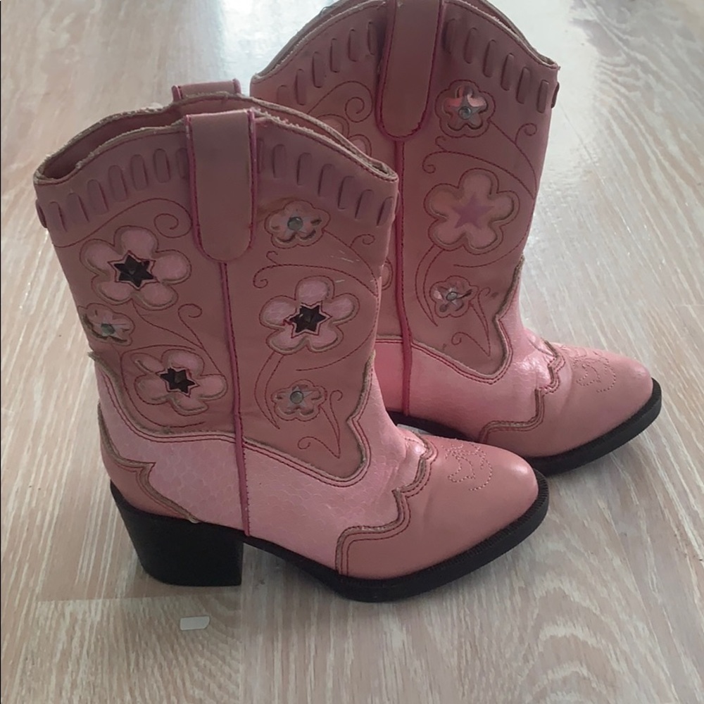 Pink Cowgirl Boots